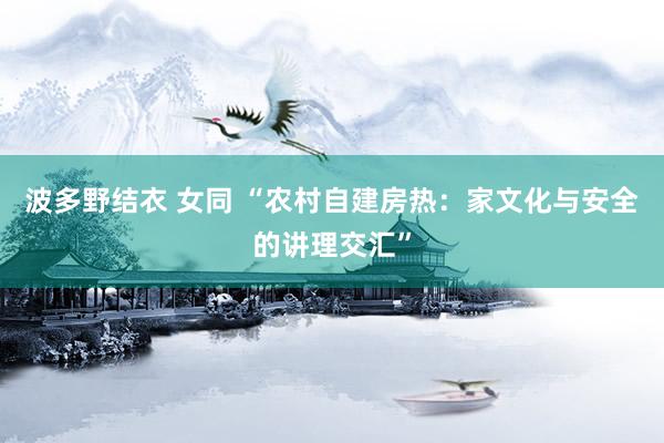 波多野结衣 女同 “农村自建房热：家文化与安全的讲理交汇”